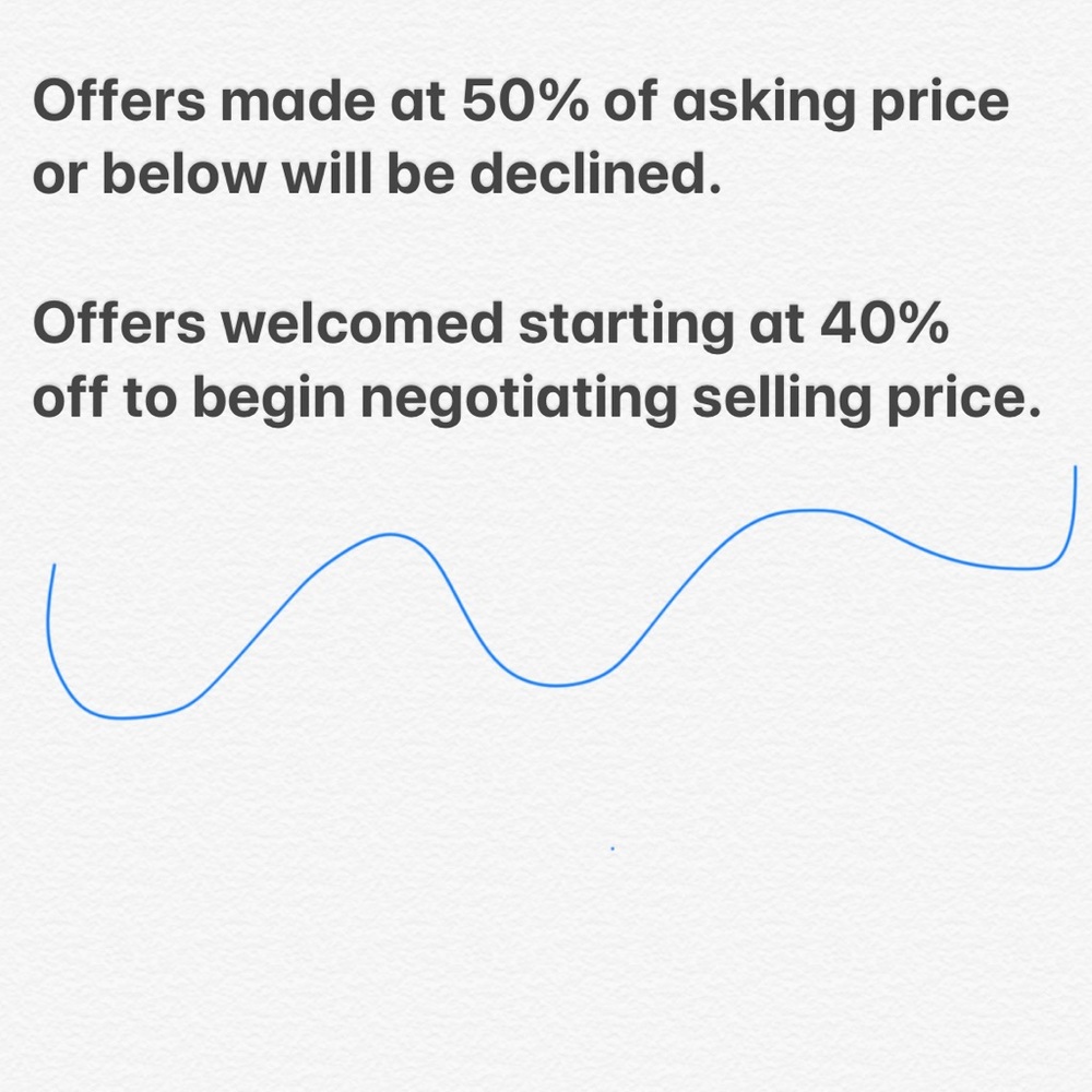 On making offers in my closet